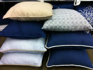 naomi freier interiors blue white beige cushions