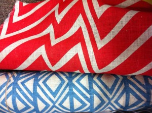 live breathe decor geometric hessian fabrics