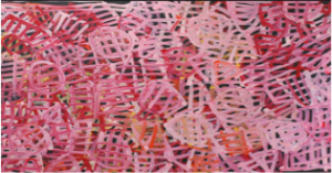 living room painting minnie pwerle