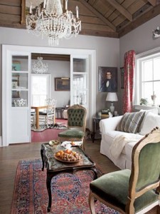 live breathe decor green french chairs