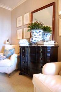 live breathe decor black chest and books