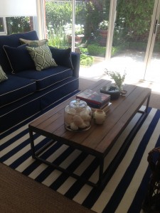 naomi freier interiors hamptons house view to garden